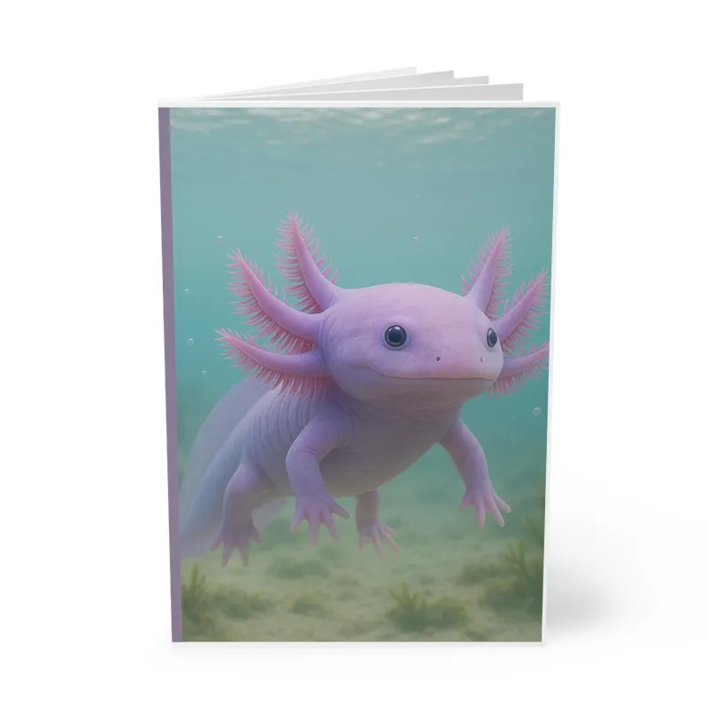 Axolotl Notebook A5