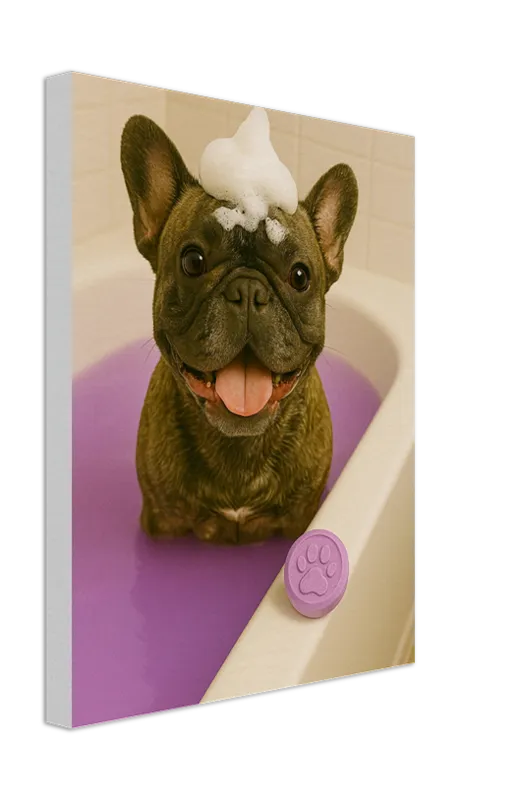 Bubbly Paws Canvas Collection – Dogs at Bathtime - view 7