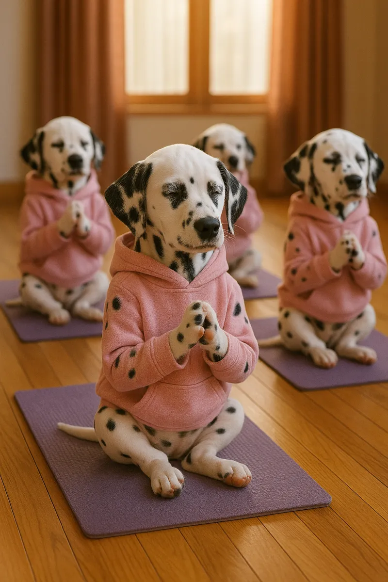 Zen Paws Yoga Dog Canvas Collection – 11x14 Wall Art - view 5