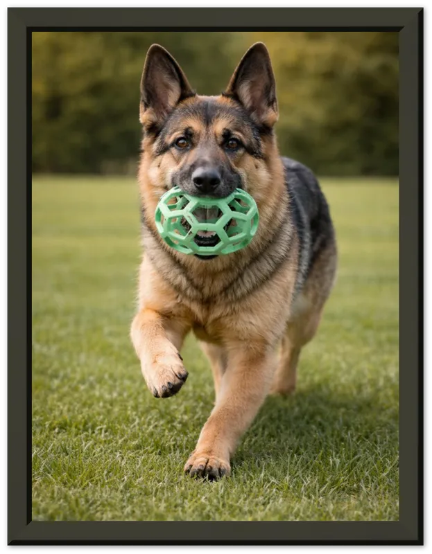 Playful Paws Collection – Dog Canvas Wall Art (6×8) - view 10
