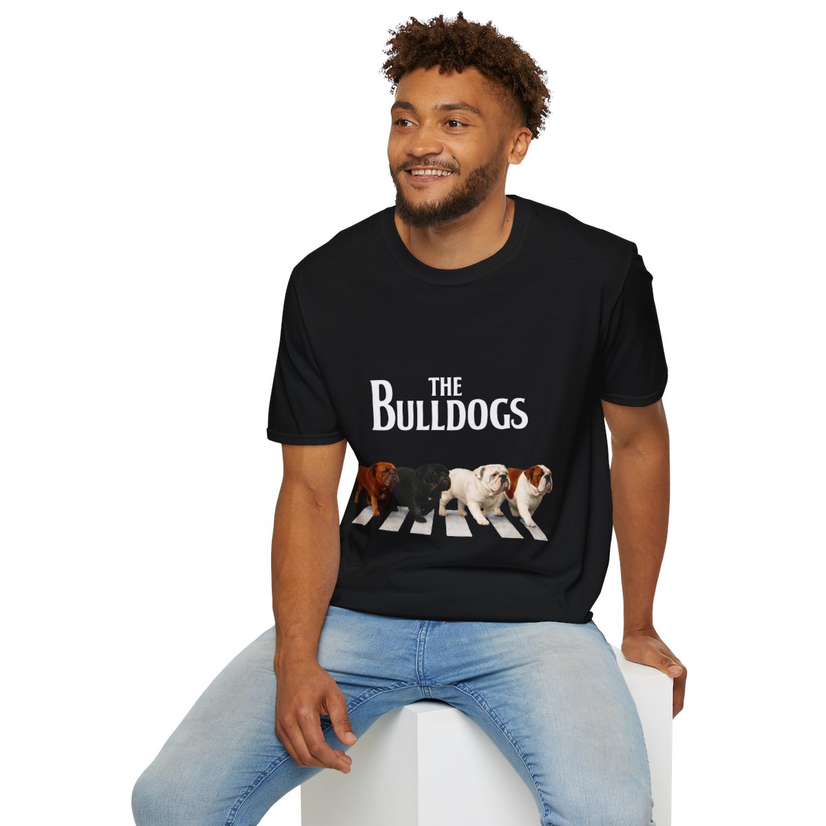 The Bulldogs T-Shirt | Bulldog Lover Graphic Tee in Multiple Colours - view 3