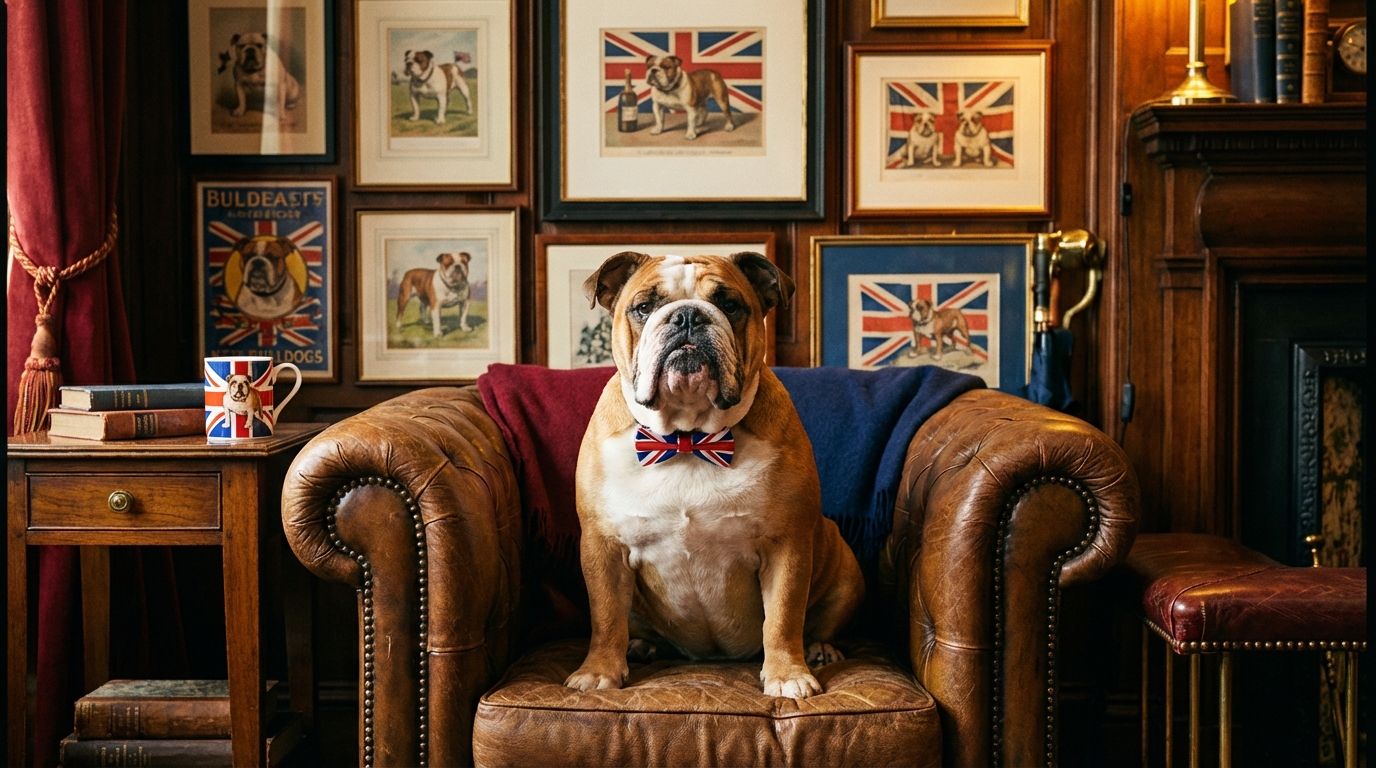 PawPrintables Bulldog