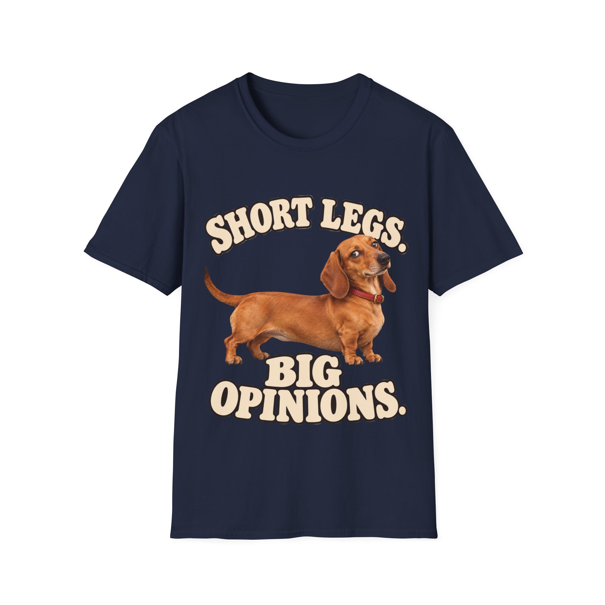 Short Legs, Big Opinions Dachshund T-Shirt - view 3