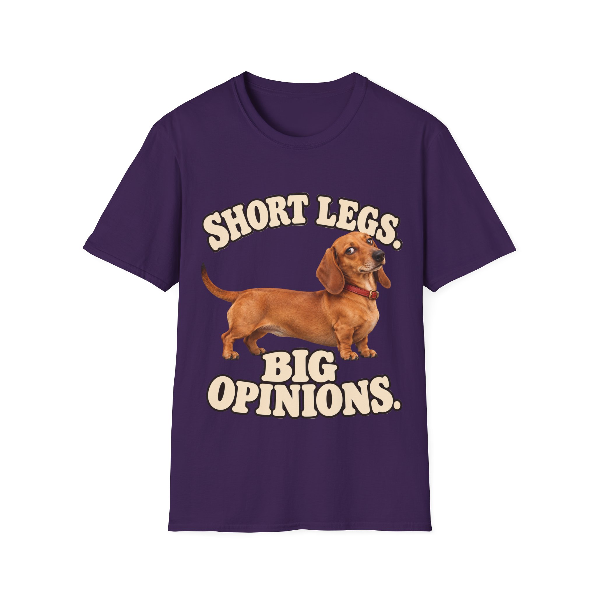 Short Legs, Big Opinions Dachshund T-Shirt - view 4