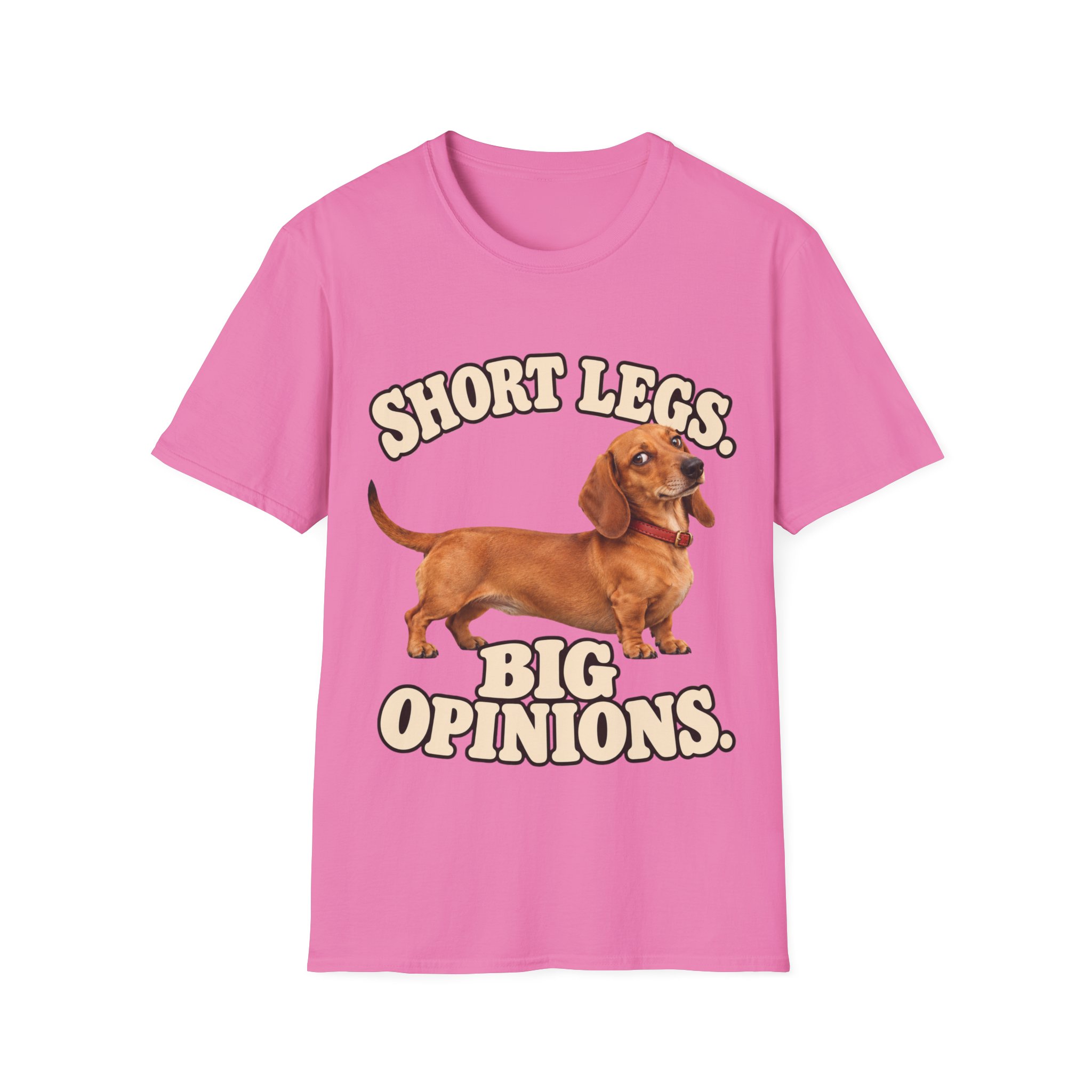 Short Legs, Big Opinions Dachshund T-Shirt - view 2